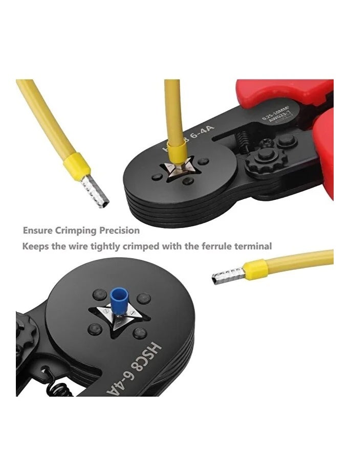 Wire crimping and changing pliers set with 1900 pieces, self-adjusting electrical cable terminal crimping tool - Image 3