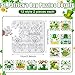 Realspring 24 Pack St Patricks Day Crafts for Kid Irish Coloring Jigsaw Puzzles St Patricks Day Activities Classroom Gifts Color Your Own Shamrock Irish Elf Hat Craft Puzzle for Party Favors - Image 4