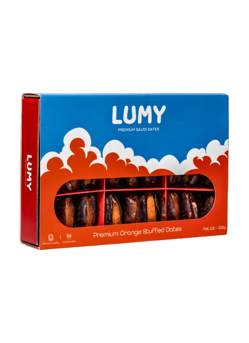 Lumy Dates Orange Stuffed Dates 330g - Image 3