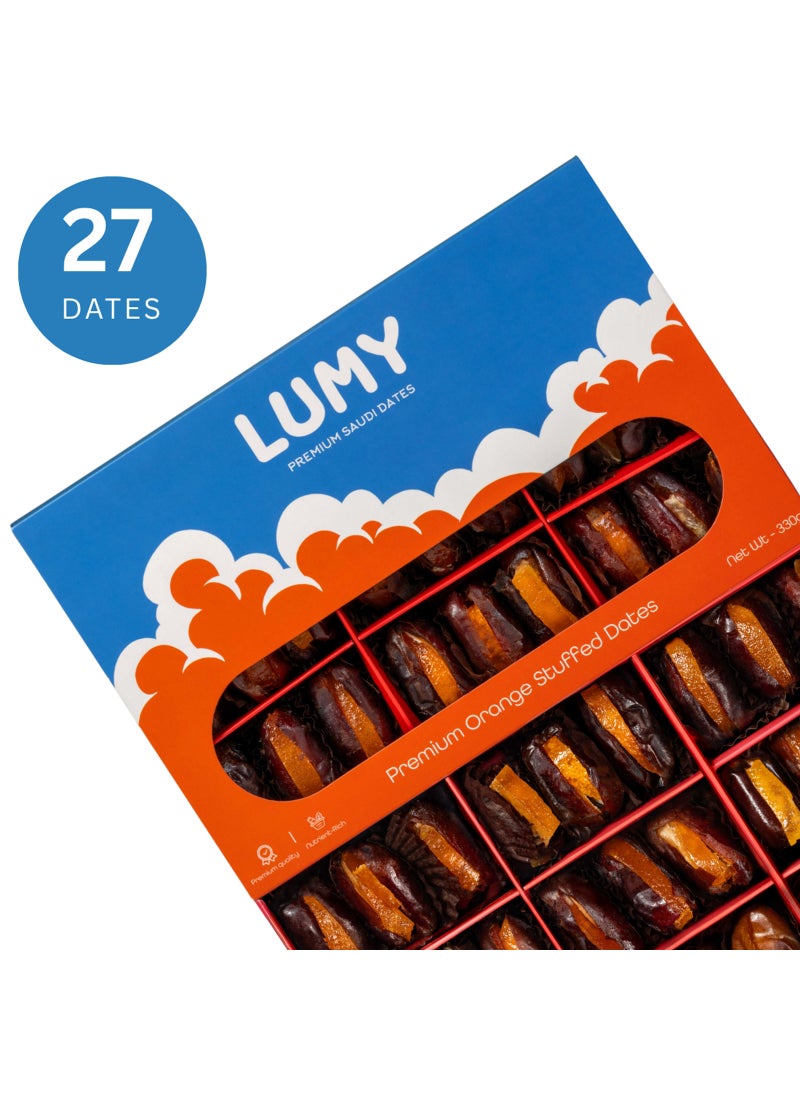 Lumy Dates Orange Stuffed Dates 330g - Image 1