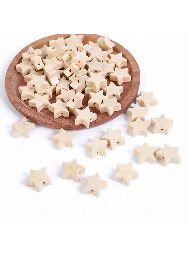 30 Pcs Jupiter Star Beads For DIY Jewelry Bracelets Necklaces And Suncatchers - Image 3