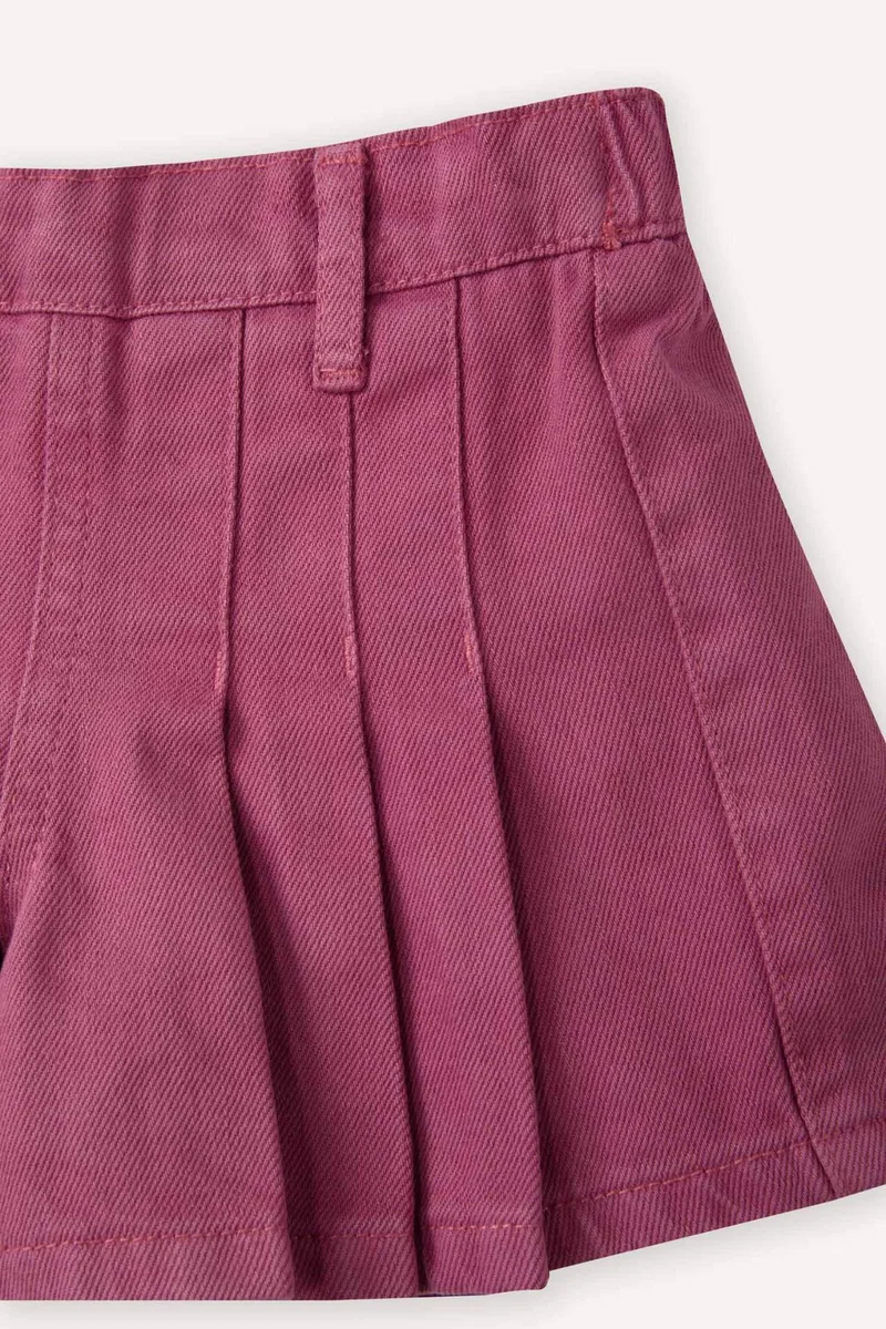 DeFacto Baby Girl Regular Fit Gabardine Shorts