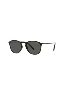 GIORGIO ARMANI Giorgio Armani Model Men's Square Plastic Sunglasses Matte Black Model S; Are; 8186u, 52, 5042, 87  - Image 1