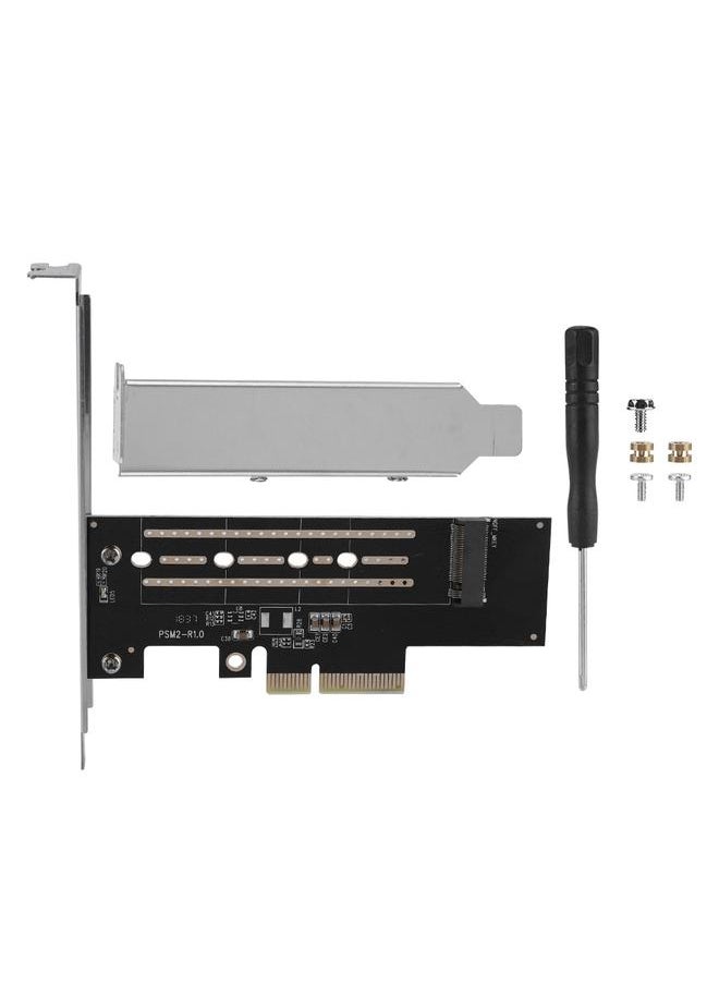 Thoraya 32Gbps Fast Data Transmission M.2 to PCIE 4X Maximum 2TB PCI Express Add on Card with LED Light  - Image 1