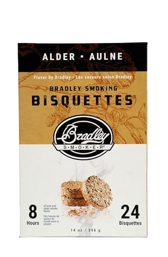 Bradley Smoker Alder Wood Bisquettes for Grilling & BBQ, 24 Pack - Image 3