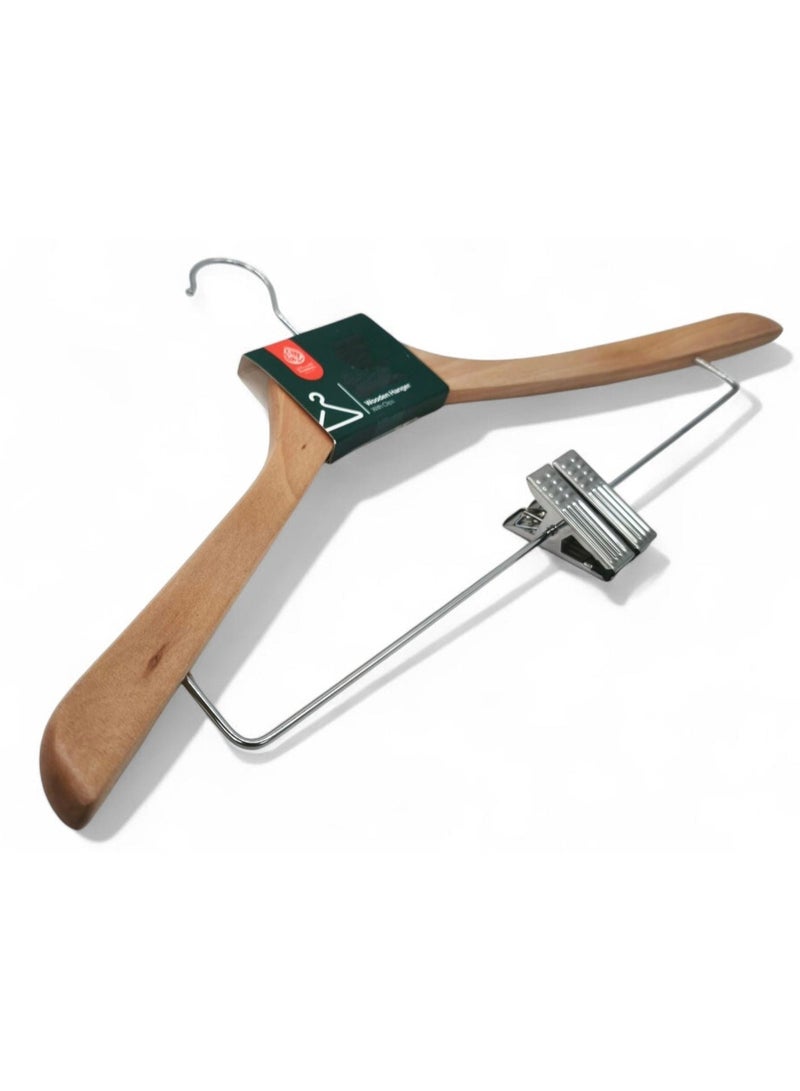 AKDC Al Kabayel Wooden Hanger with Clip - Image 3
