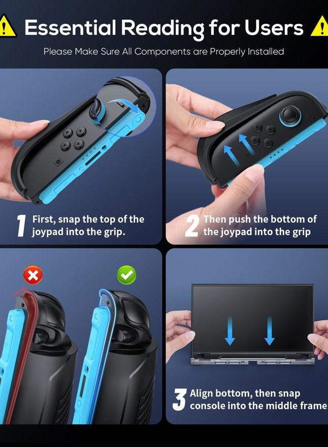 FASTSNAIL Case with Cover for Switch 2 - Image 2