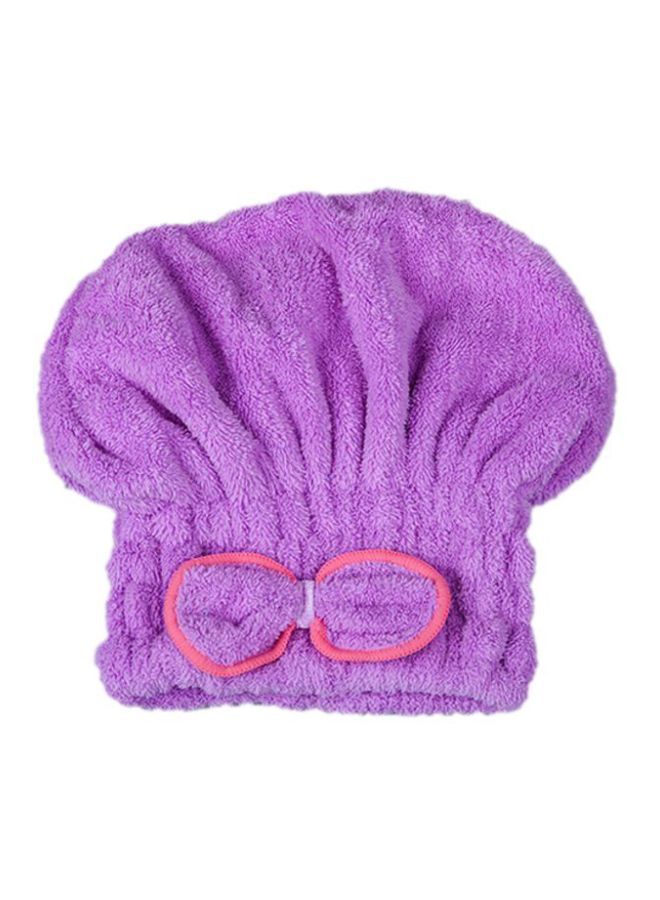 نيبمينينت قبعة استحمام سريعة التجفيف أرجواني 22x3x20سم