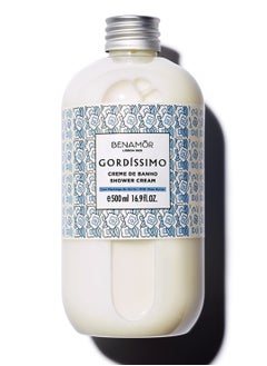 BENAMÕR Benamor Gordissimo Shower Cream With Shea Butter Nourishes Moisturizes and Softens The Skin Shower Gel For Women Body Wash Cream For Girls 500ml  - Image 1