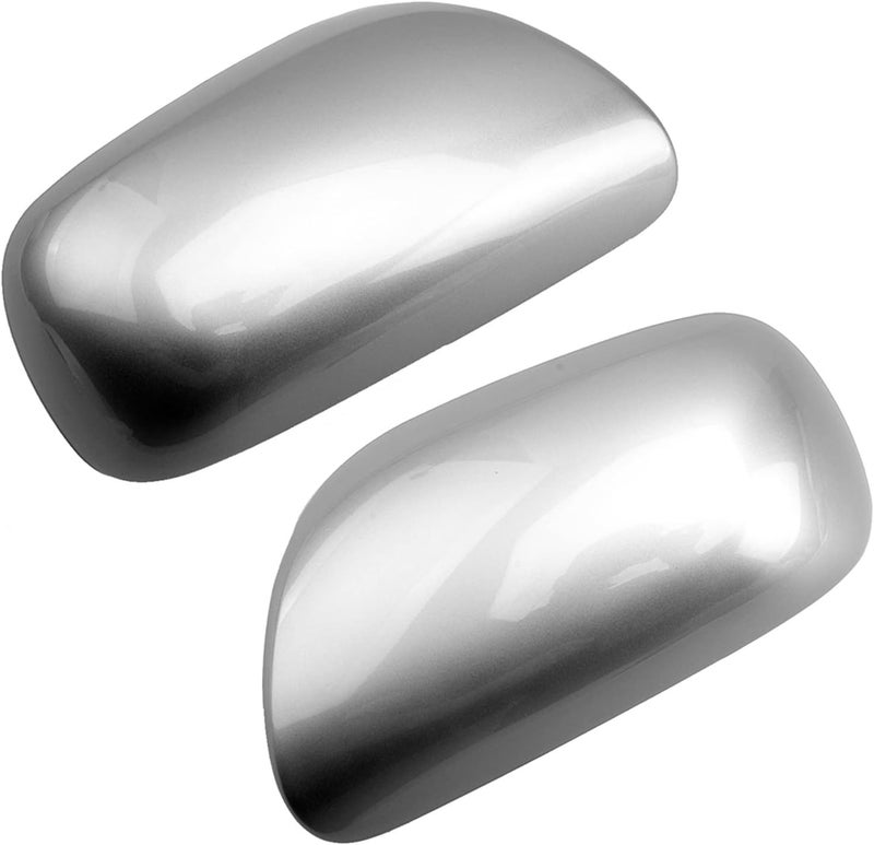 Vuzmode Silver Car Side Mirror Cap Covers for Toyota Corolla - Image 1