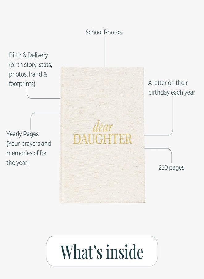 DUNCAN & STONE PAPER CO. Journal For Moms - Keepsake Pregnancy Must-Haves for Moms - Linen Pregnancy Announcement Gifts (Pink, 230 Pages) - Image 4
