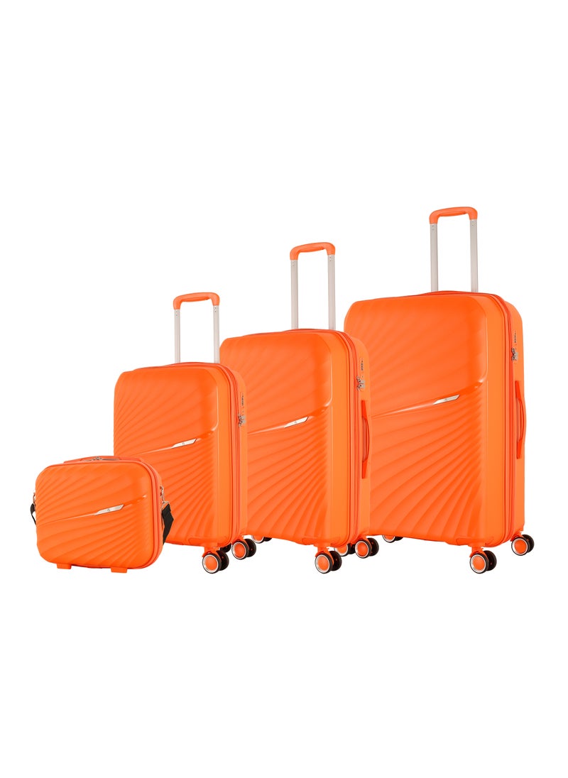 H.T H.T Luggage Bag, Unisex Polypropylene (PP) Material Hard Case Luggage, SKU HT13504, 16 Liters, Vanity Case Size  - Image 5