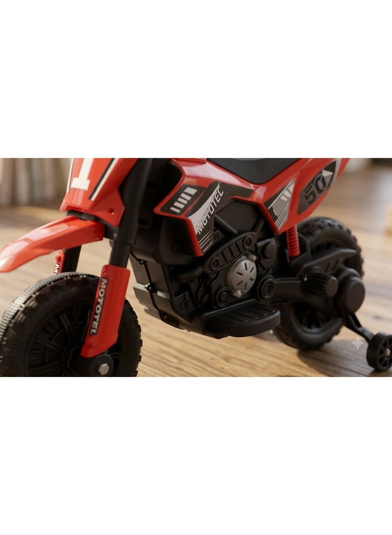 StarKids A sporty electric children's quad bike with two powerful motors, an advanced lighting and sound system, and side balance wheels for a fun and safe riding experience. - Image 4