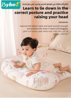 Baby Nursing Pillow for Breastfeeding, Multifunctional Toddler Look Up and Lying Pillows, Anti vomit Milk Babies Crib Headrest for Newborn and Infant, 30 Degree Incline, Enlarged and Widened - pzsku/ZD55C2E5815295F9AE827Z/45/_/1731896947/28eb1ded-e967-4e89-949f-bc067f96aa6b