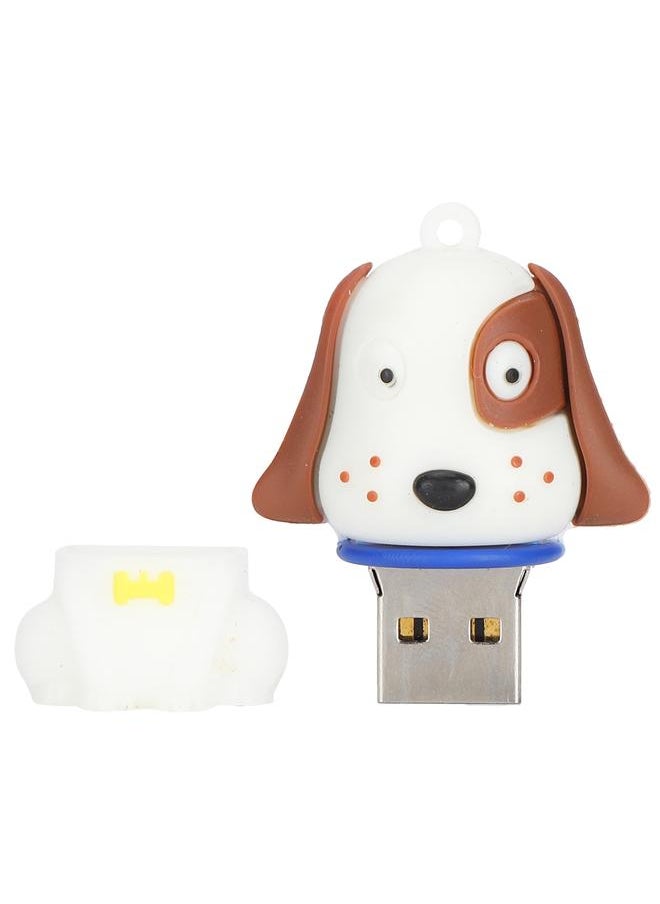Thoraya Novelty Dog Shape Design USB 2.0 Flash Drive Cute Memory Stick Stitch Thumb Drive Data Storage 4GB  - Image 2