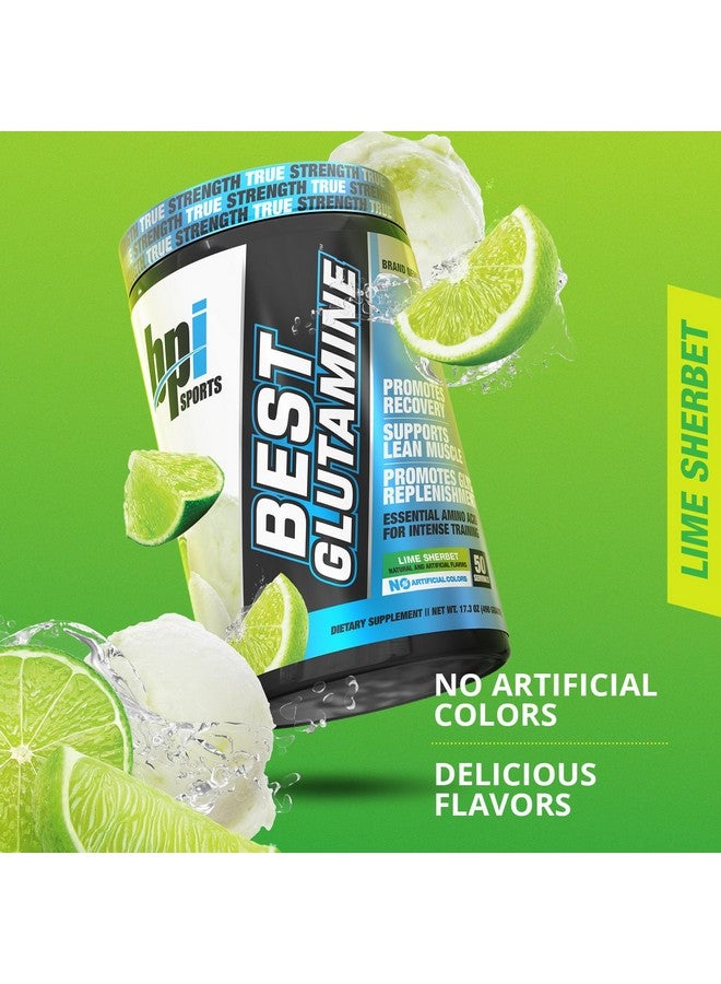 BPI SPORTS BPI Sports L Glutamine Powder - Best Glutamine Supplement for Recovery, Gut Health & Immune Support - Lime Sherbet Flavor - 6 Advanced Glutamine Types + Vitamin C - 50 Servings - Image 5