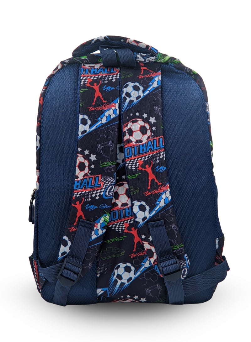 نوزكي حقيبة مدرسية نوزكي للأطفال 3 قطع/مجموعة - حقيبة ظهر للمدرسة النهائية، حقيبة مدرسية، علبة أقلام رصاص، وحقيبة غداء كومبو للطلاب العصريين - Image 5