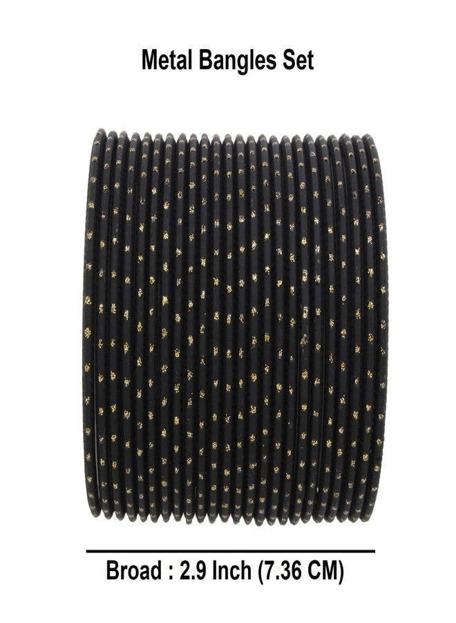 Efulgenz Indian Bangles Set Bollywood Plain Metal Bangle Bracelets Wedding Bangles Costume Jewelry for Women - Image 5