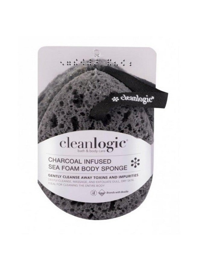 cleanlogic Clean Logic Charcoal Infused Foam Sea Sponge