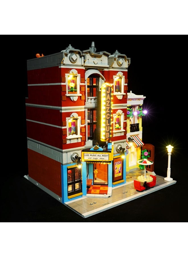 BRIXSPARK Light for Lego- 10312 Jazz-Club - Led Lighting Kit Compatible with Lego Building Blocks Model - NOT Included The Model Set  - Image 1