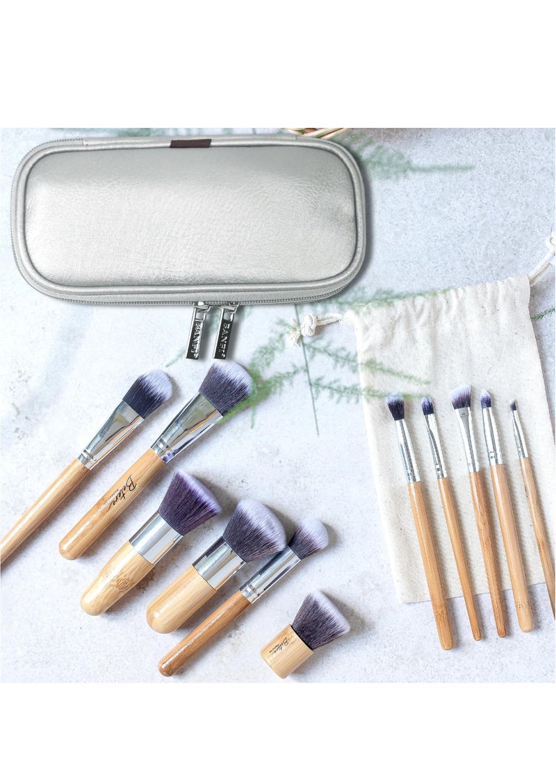 KASTWAVE - Makeup Brush Organizer Bag, Makeup Brush Holder, Travel Makeup Brushes Bag Cosmetic Bags Pouch for Women Eyebrow Pencil Brushes Makeup Artist - Image 1