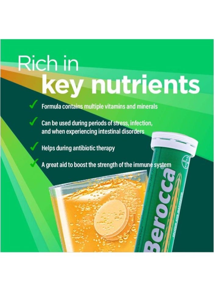 Berocca Calcium And Magnesium Effervescent Tablets 10's - Image 4