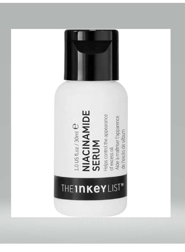 The INKEY List 10% Niacinamide Serum, Lightweight Oil Control Serum Helps with Blemishes and Appearance of Redness, Hydrating 1% Hyaluronic Acid 30ml, 1 fl oz