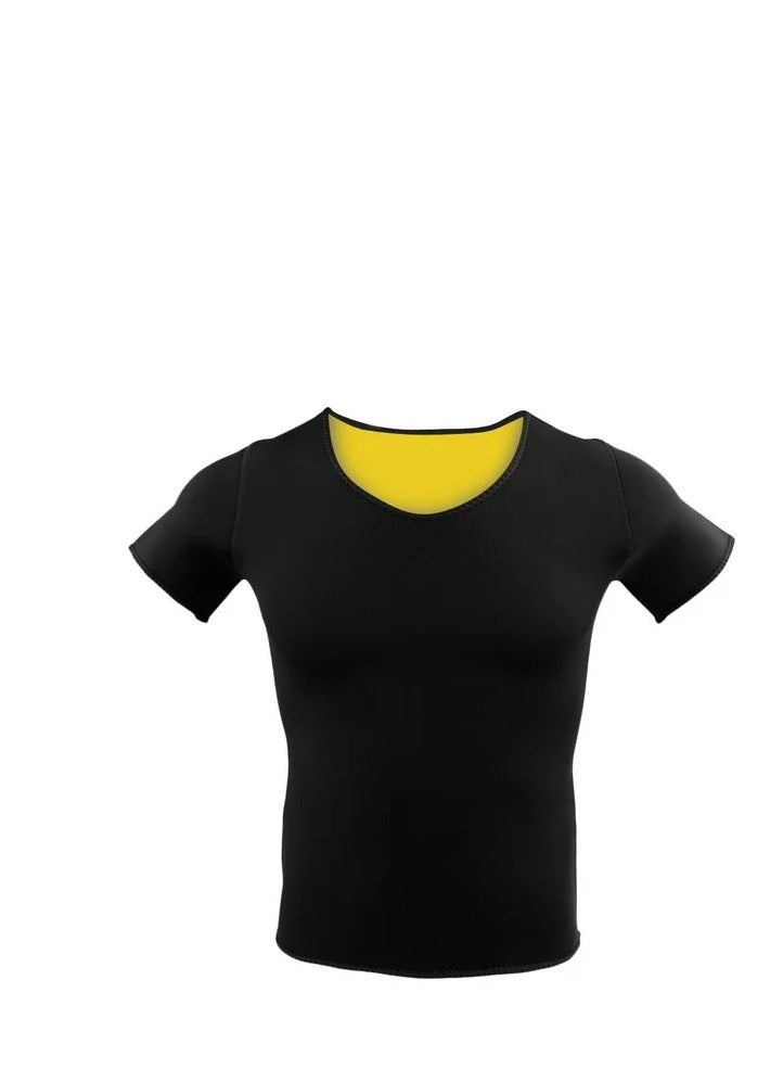 Generic Thermal Slimming Sweating T-Shirt for Men and Women Size L - Sauna Shirt for Fat Burning and Weight Loss, Perfect for Fitness, Home Workout and Gym - Image 5