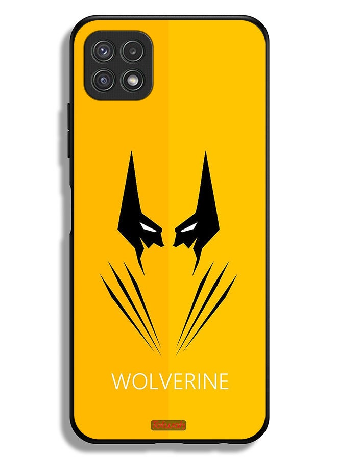 Tolwak Samsung Galaxy A22 5G Protective Case Cover Wolverine - Image 1