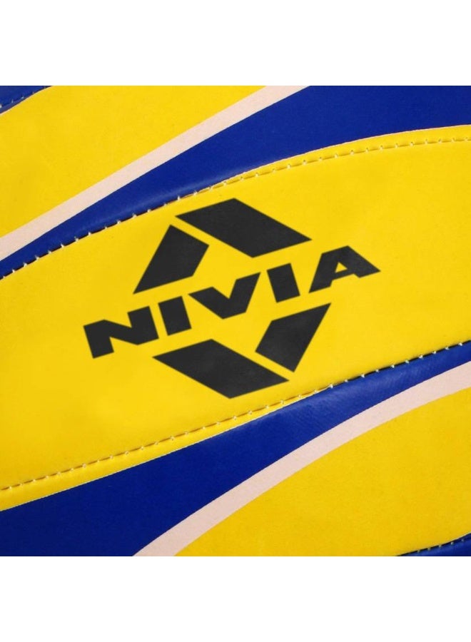 Nivia NIVIA Trainer Volleyball - Size: 4  (Standard, Pack of 1, Blue, Yellow) - Image 4