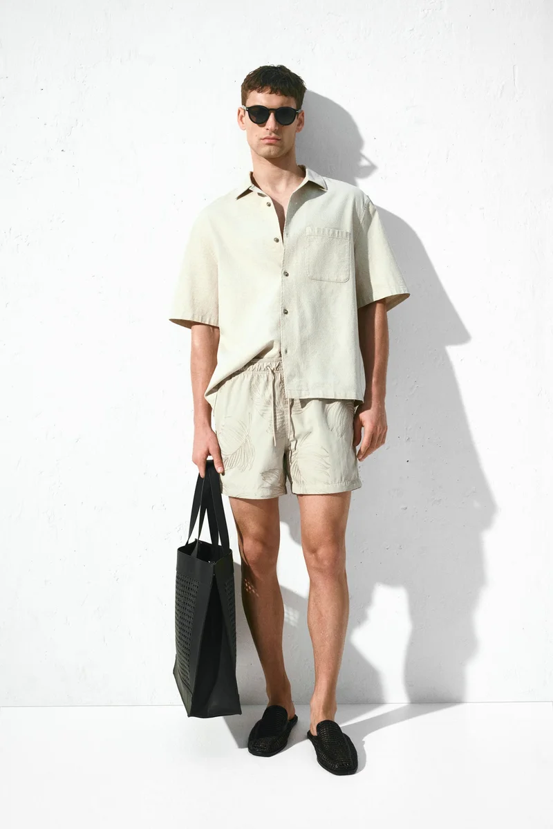 H&M Patterned swim shorts