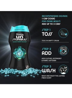 Downy Unstopables In Wash Freshness And Scent Booster Beads Fresh Scent 1.13 Kg Blue  - Image 5
