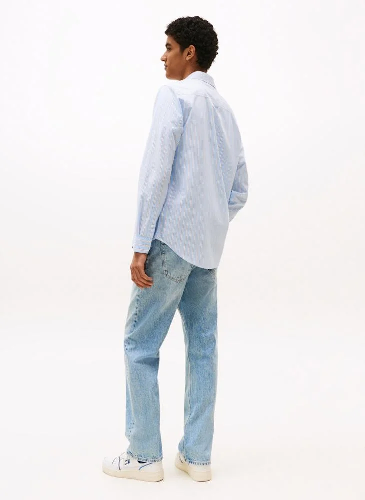 تومي جينز Regular Fit Poplin Shirt