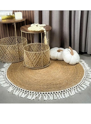 FFD Handwoven Boho Chic Jute Rug - Eco-Friendly Artisanal Design in Versatile Sizes, Perfect for Cozy & Stylish Home Decor" - pzsku/ZD55D93CC14A217158128Z/45/1746530739/4fd78cc2-efed-41cc-9ba3-aba7c715540d
