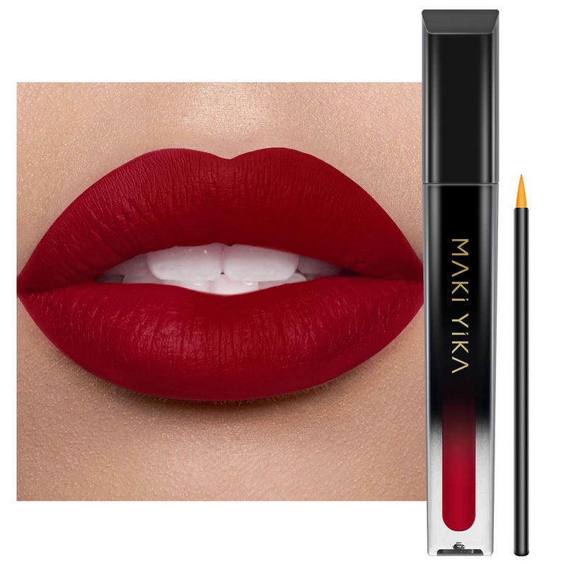 MAKI YIKA Red Lipstick for Women Color Stay Long Lasting Lipsticks No Smudge Matte Liquid Lipstick Transferproof CrueltyFree Lip Color Trust You