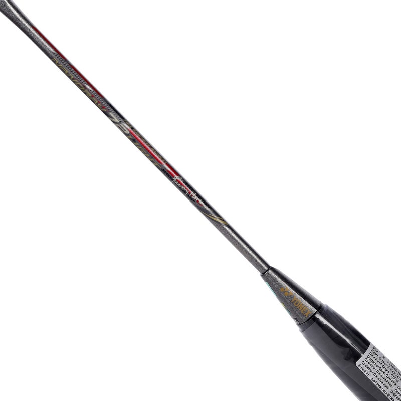 Yonex راكت بادل نانو راي 72 لايت مشدود 5U/G4 – راكت خفيف الوزن للغاية مع إطار إيزومتري وارتفاع عالي للسرعة والتحكم، رمادي - Image 5