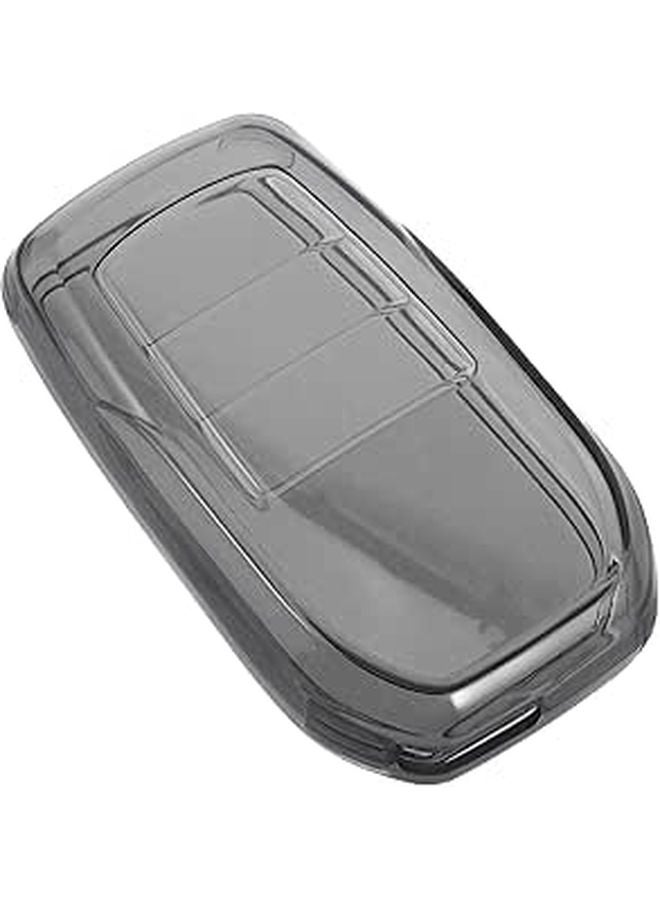 Soft TPU Key Fob Cover Transparent Full Protection Remote Key Shell Easy Installation - Image 1