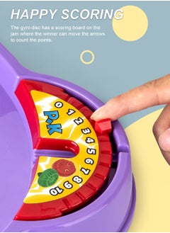 Sharpdo Gyros Pull-Out Gyro Battle Disc Children's Parent-Child Interaction Toy Set Multiplayer Competition Against the Gyro Game Gyro Burst Gyros Battling Burst Toy  - Image 4
