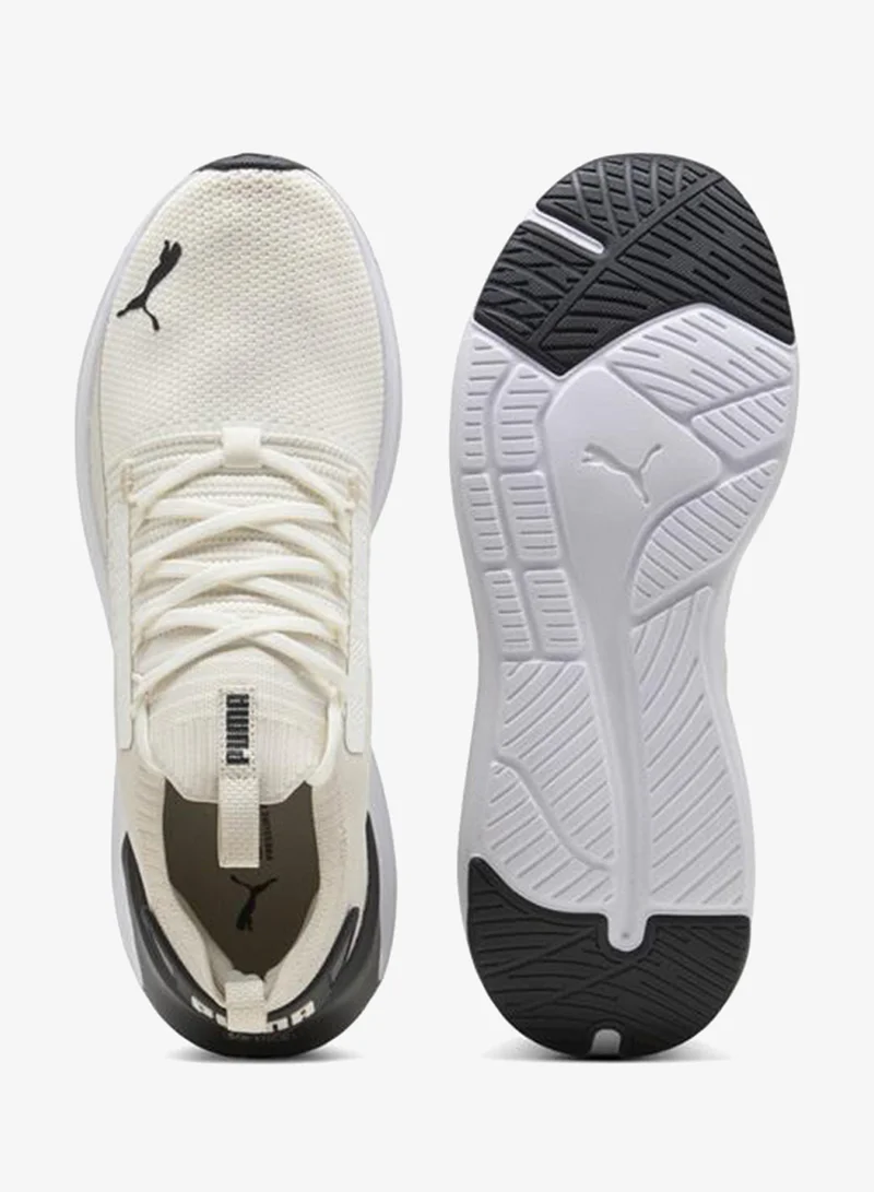 Puma Warm White-Alpine Snow-PUMA Black SOFTRIDE Symmetry Fuzion Running Shoes for Men | Best Price UAE