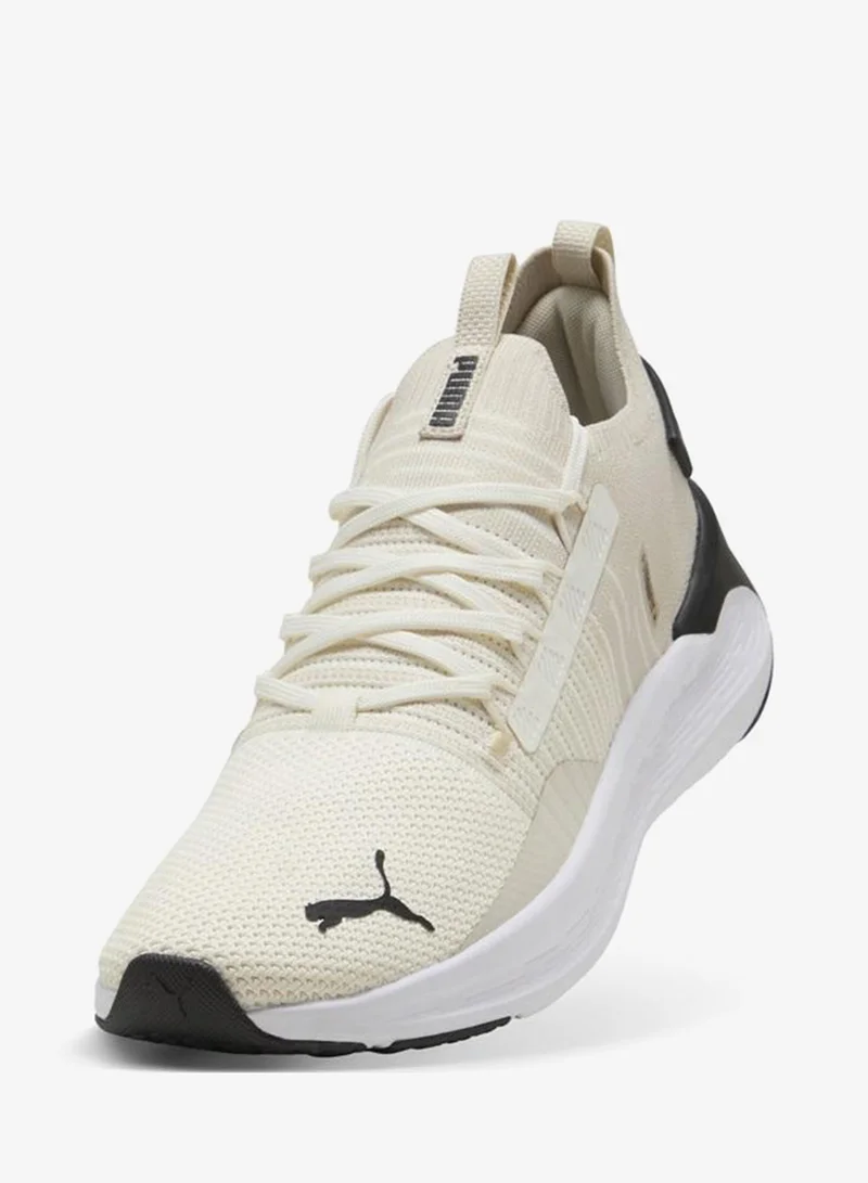 Puma Warm White-Alpine Snow-PUMA Black SOFTRIDE Symmetry Fuzion Running Shoes for Men | Best Price UAE