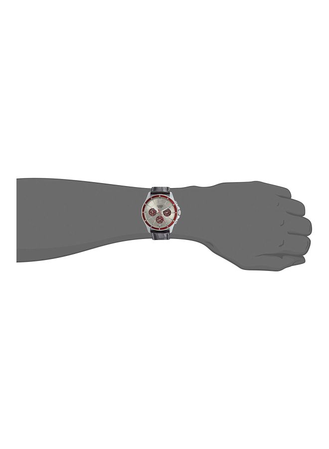 كاسيو ساعة يد إنتايسر بعقارب طراز MTP-1374L-7A1VDF - 47 مم - بني رجال - Image 4