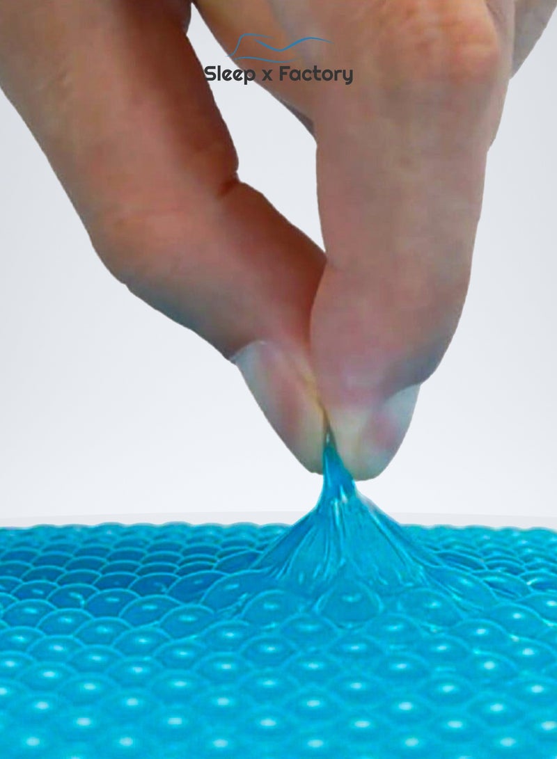 YONK Memory Foam Medical Pillow With Cooling Gel  - Image 4