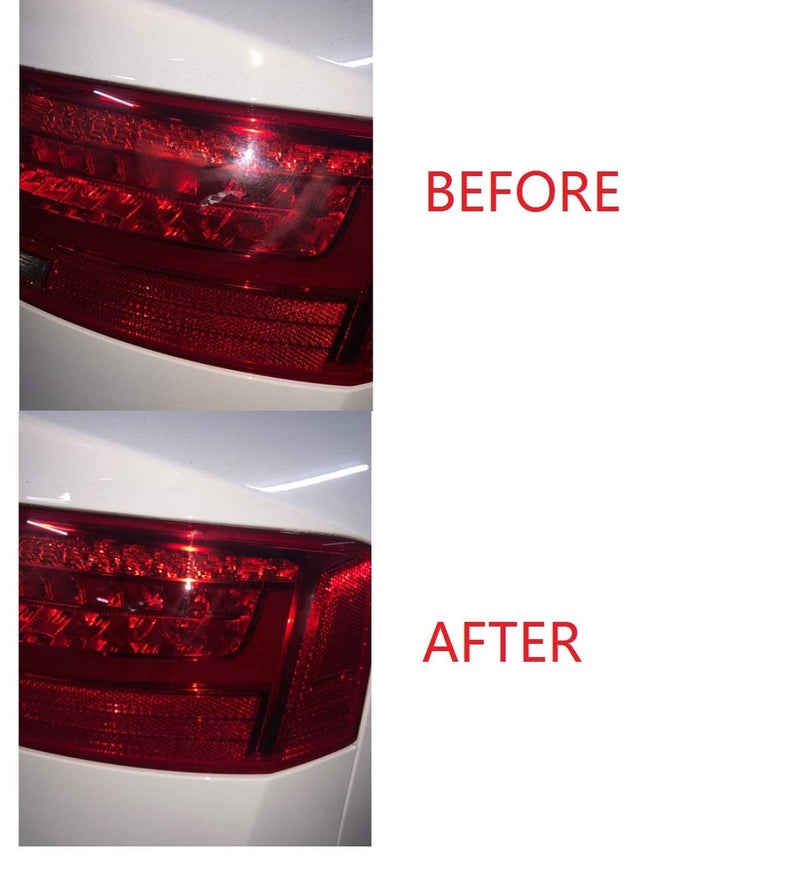 QUIXX 2019 Acrylic Scratch Remover for All Kinds of Acrylic and Plastic (50g Polish/1 Cloth/2 Sandpaper) - Image 4
