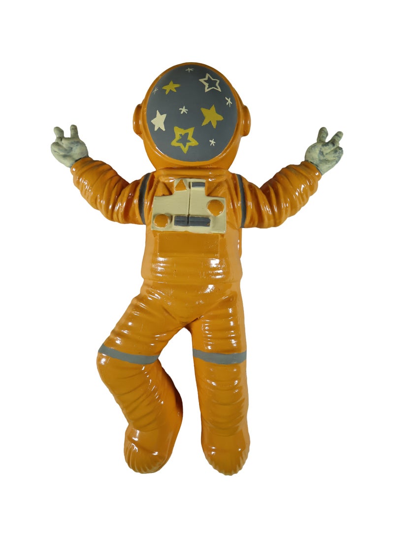 Astronaut Sculpture Set of 3, Premium Resin Figurines, 34 cm, Modern Space Theme Decor for Kids' Rooms, Offices and Nurseries - Image 5