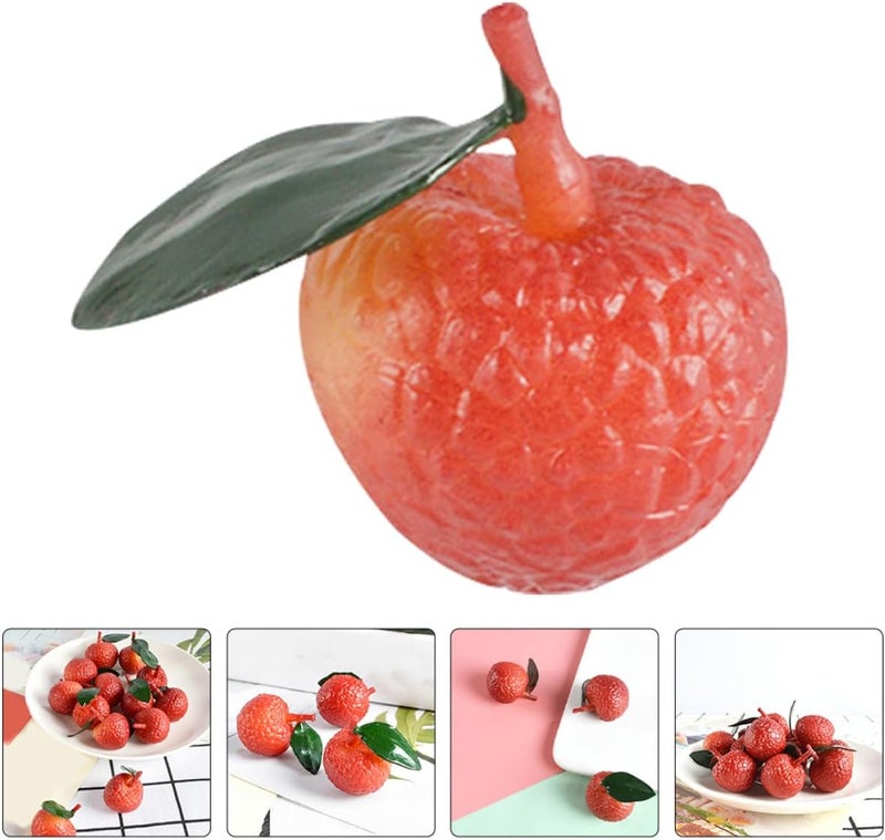 Easy assemble alternatives Wakauto Artificial Lychee Fruit Model 4pcs Small PVC Fake Lychee Decor for Photography Scene Adornment and Home Kitchen Display Year round in stock Rack friendly Timely planned dispatch Consistent steady quality Foldable Local & cross border ship compatible Compact trendy practical build Labor saving Solid anti-deform Fast intercity distribution All-round unified build Cross product combo compatible Single & bulk use compatible Full land route delivery Various fittings Long term storage compatible Fine detail Repeated use resistant selected material Trendy varied sizing alternatives Light precision processed material Multi-source stock guarantee Classic design alternatives Practical build All user group compatible - Image 5