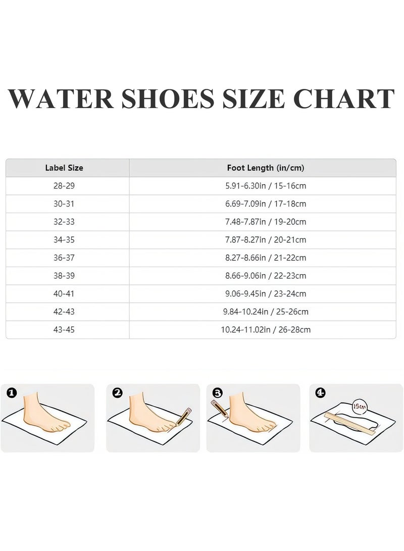 Quick-Dry Water Shoes For Women & Little Girl - Non-Slip Thermoplastic Rubber Sole, Lightweight Beach Swim Shoes For Pool, Surf, Snorkeling, Yoga - Image 4
