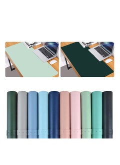 O Ozone Double-Sided Universal Desk Mat, Desktop & Keyboard Mat, Large Mouse Pad PU Leather Waterproof Mat for Office Laptops, Home Table Protector [80x40cm]  - Image 4