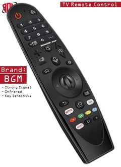 New MR-20GA Magic Wand Voice Remote Control Replacement AKB75855501 for LG 2018 2019 2020 OLED Nano Cell and 4K UHD Models Smart TVs, with Netflix and Prime Video Hot Keys.