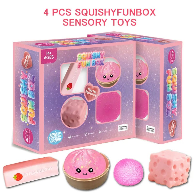 8-Piece Boxed Maltose Stress-Relief Squishy Toys - Image 3