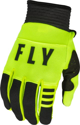 Fly Racing F16 Motocross Gloves HiVisBlack XSmall - Image 1
